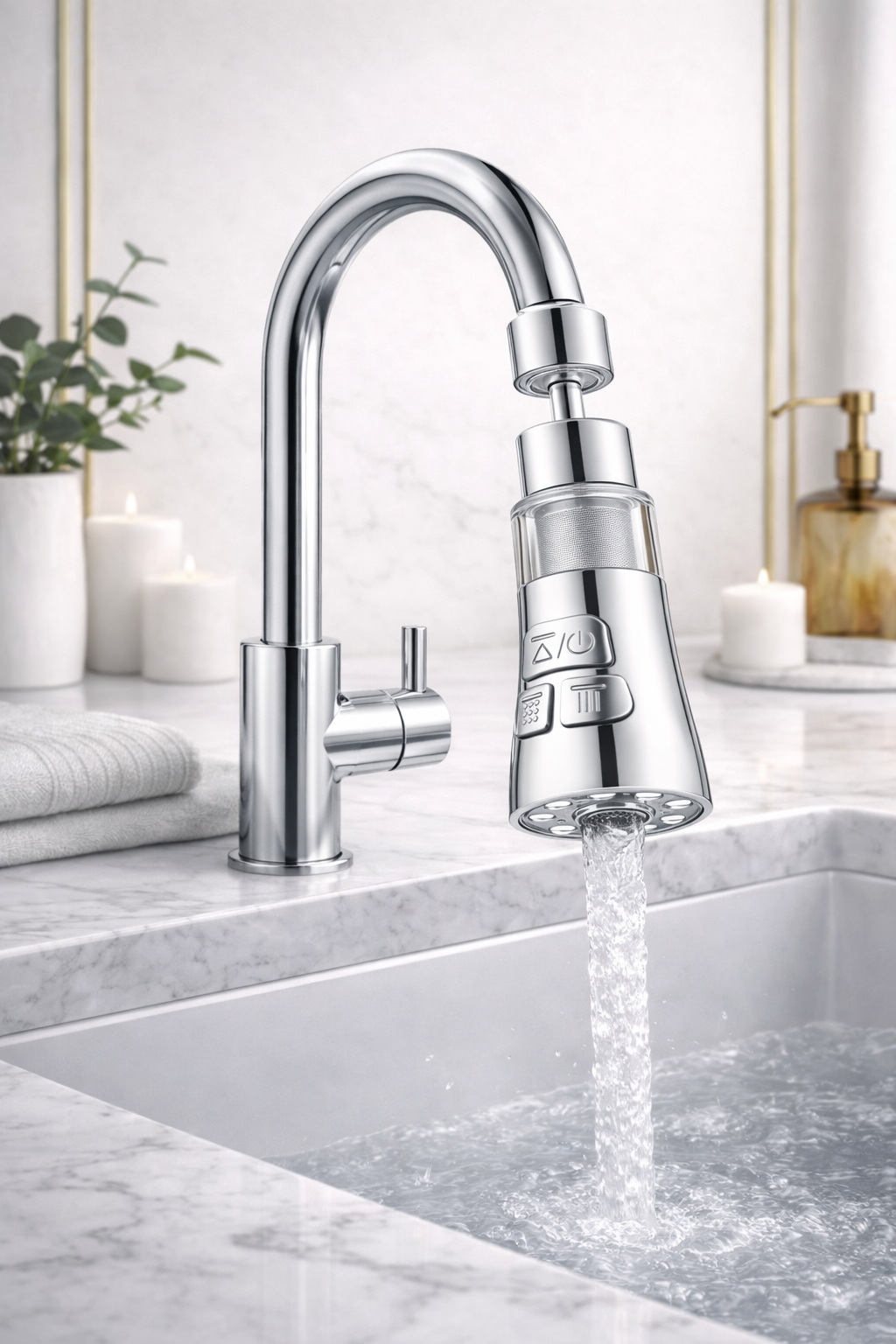 Steel Filtered Faucet