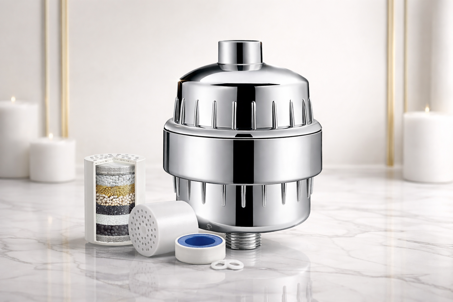 Showerhead Purification Filter